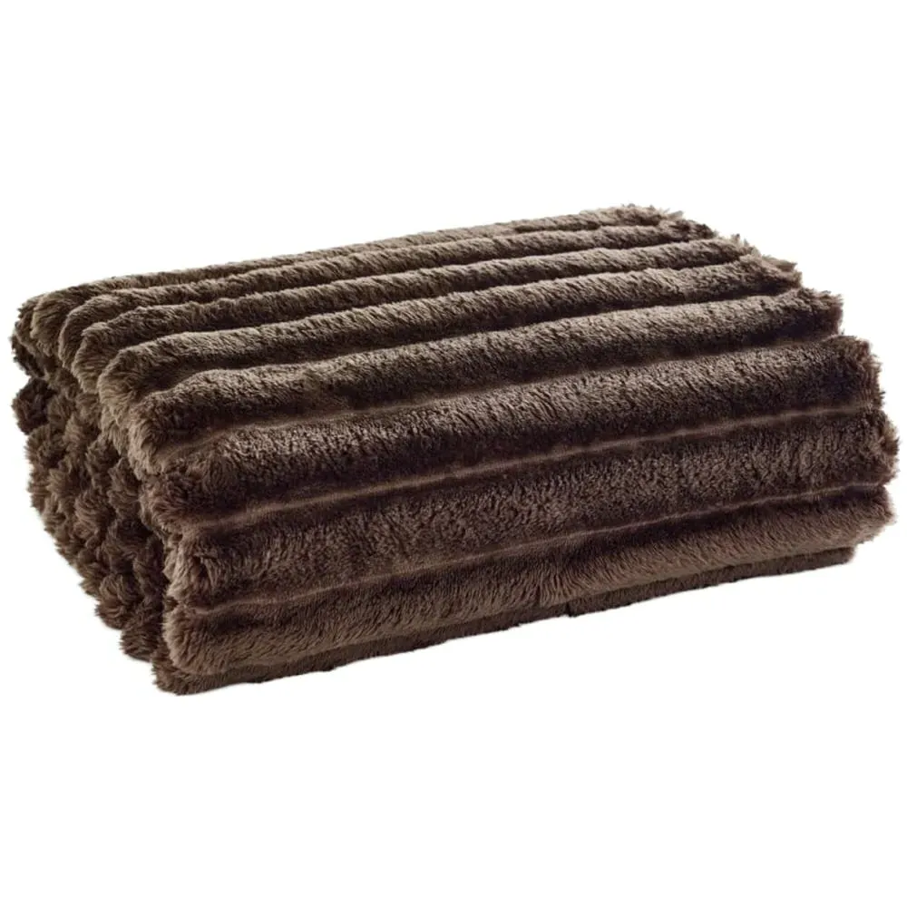 Alnwick Throw - Brown, Polyester image