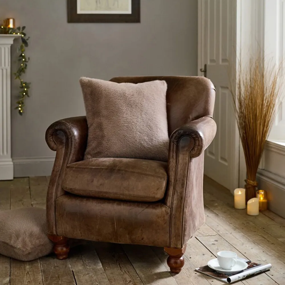 Ashford Square Cushions 2 Pack - Green, Polyester