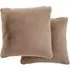 Ashford Square Cushions 2 Pack - Green, Polyester