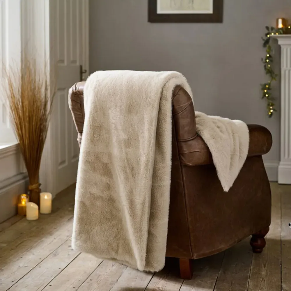 Ashford Throw 130 x 180cm - Cream