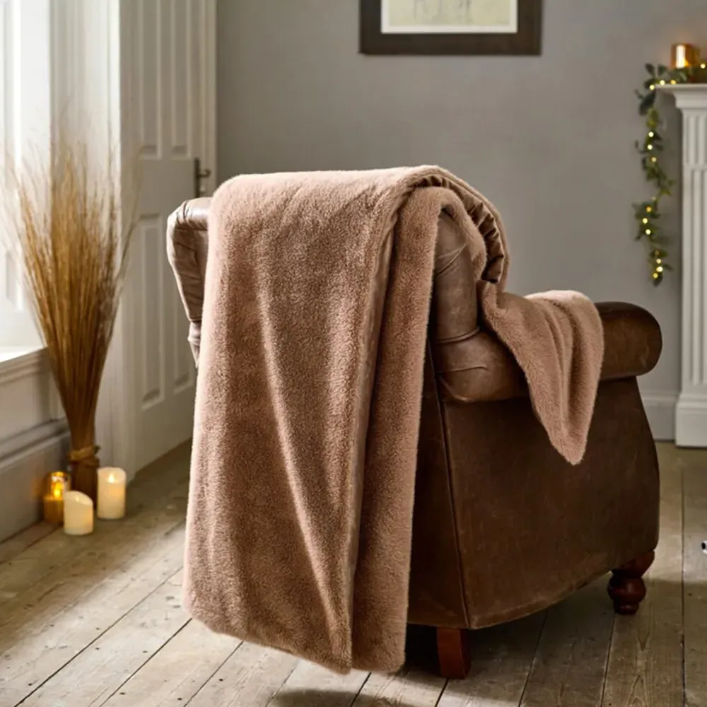 Ashford Throw - Caramel