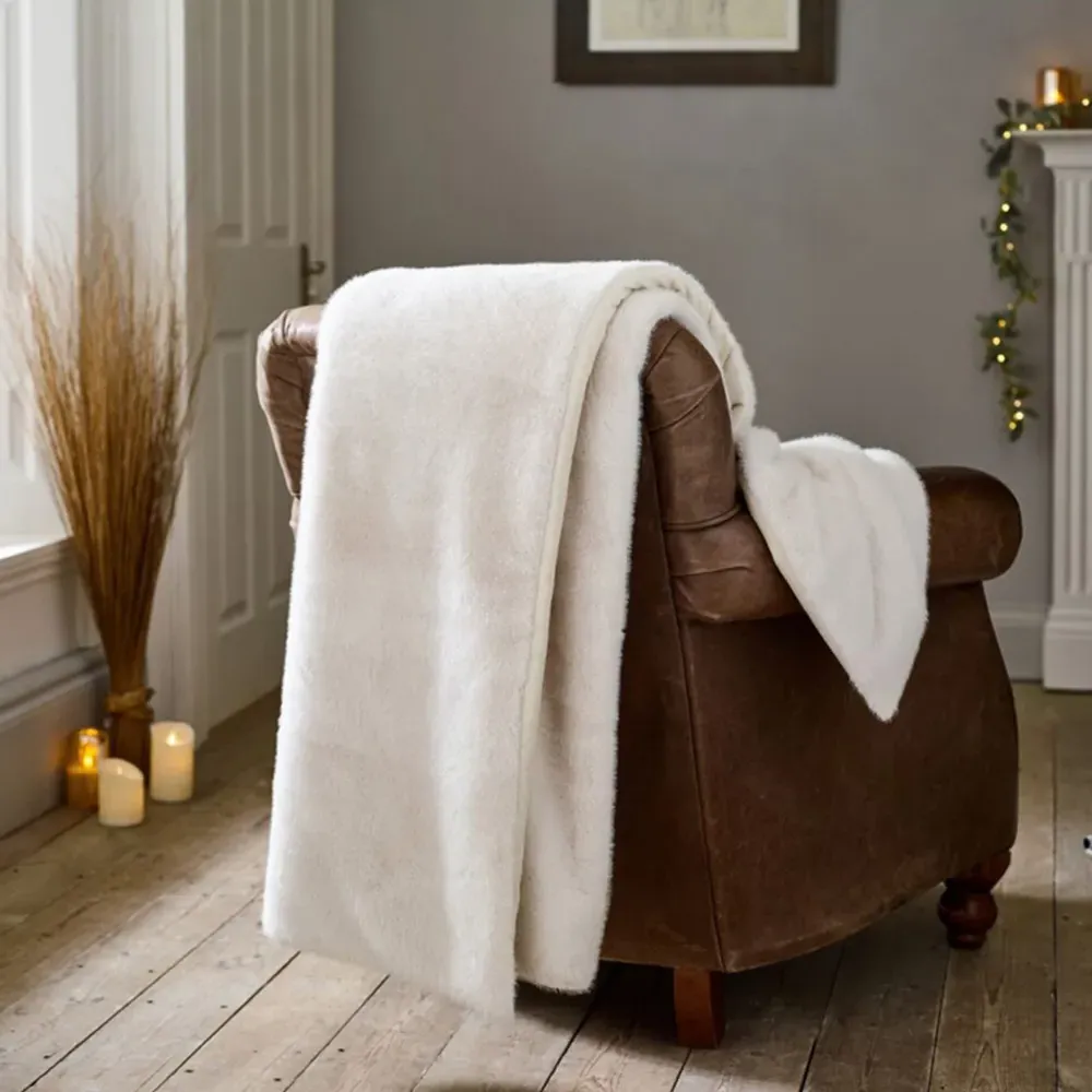 Ashford Throw - Ivory
