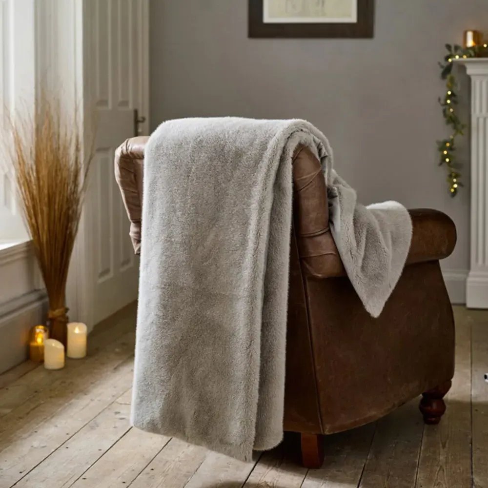 Ashford Throw - Silver