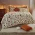 Autumn Animals King Size Fleece Duvet Set - Multi