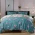 Bird Garden Double Duvet Set - Green, Cotton