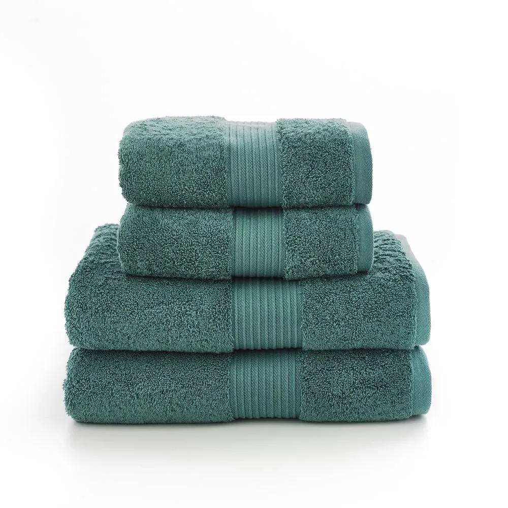 Bliss Pima Bath Sheet - Green, Cotton