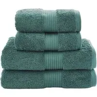 Bliss Pima Bath Sheet - Green, Cotton