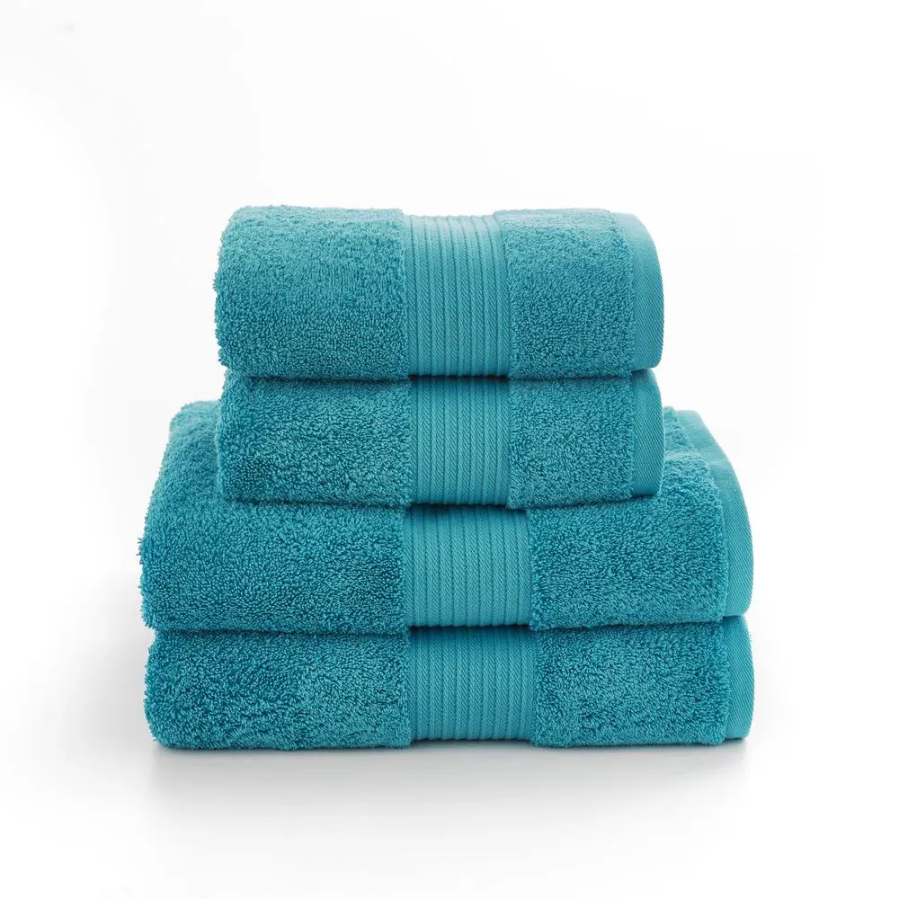 Bliss Pima Hand Towel 2 Pack - Blue, Cotton