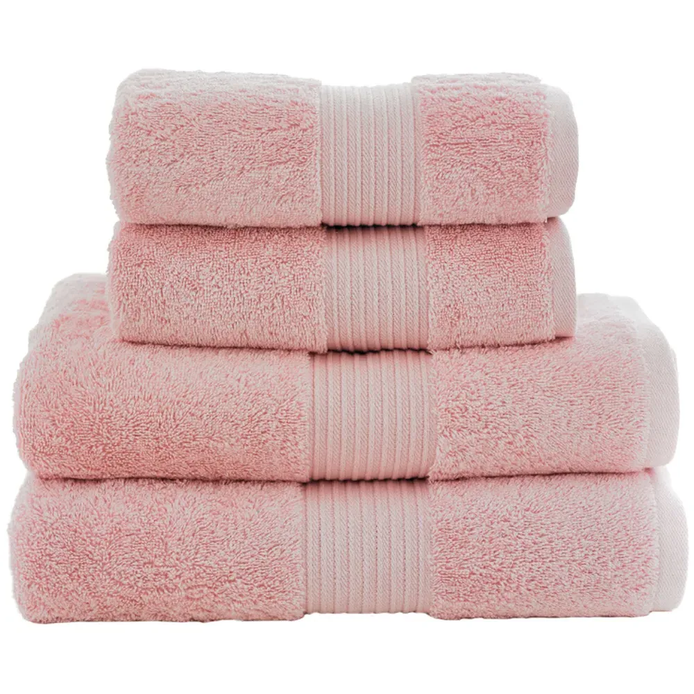 Bliss Pima Hand Towel 2 Pack - Pink, Cotton