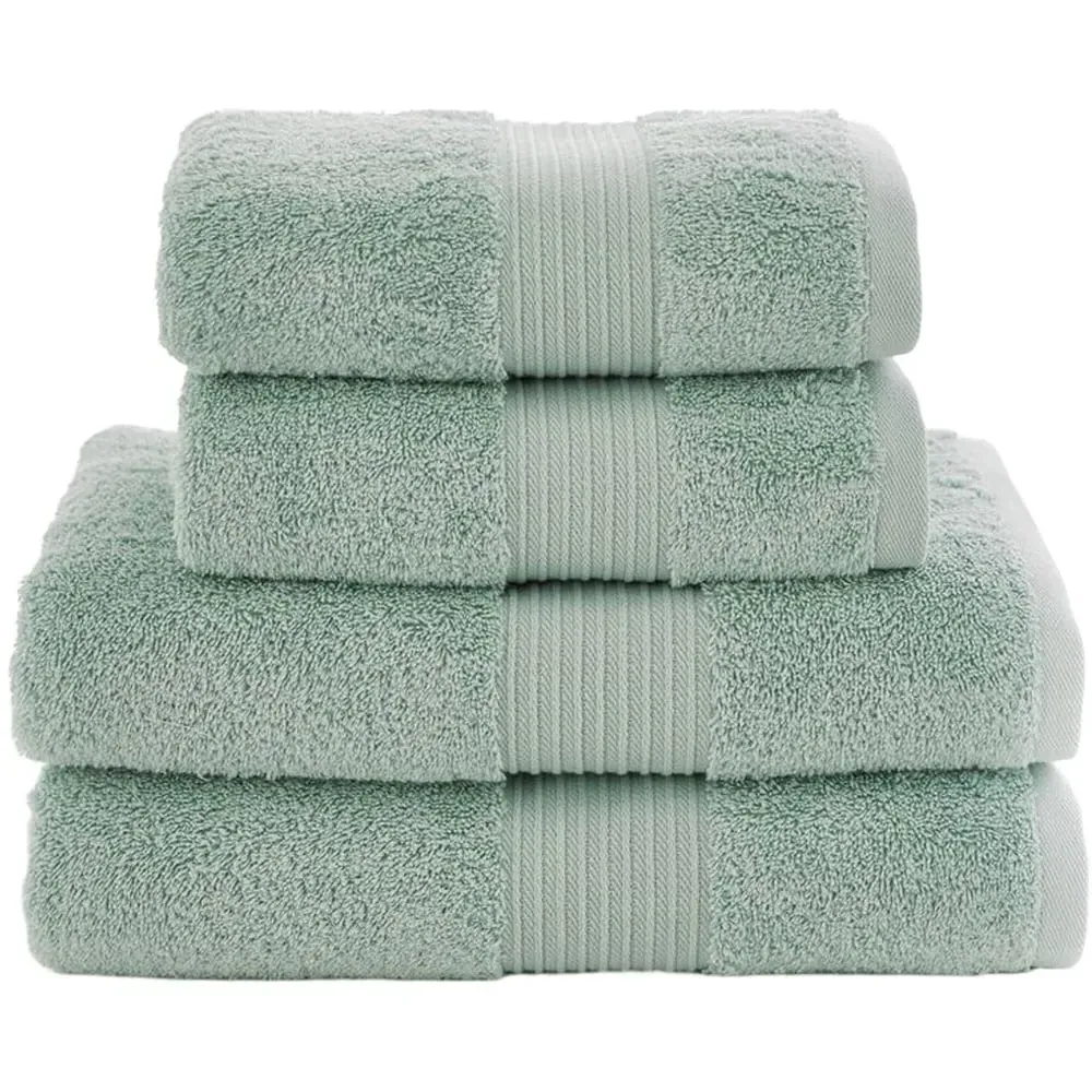 Bliss Pima Hand Towel 2 Pack - Spearmint, Cotton