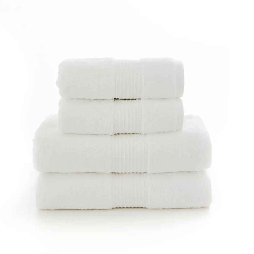 Bliss Pima Hand Towel 2 Pack - White, Cotton