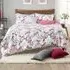 Bows Single Reversible Duvet Set - Pink, Polycotton