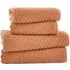 Brooklyn Clay Bath Sheet - Brown, Cotton