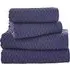 Brooklyn Hand Towel 2 Pack - Blue, Cotton