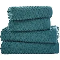 Brooklyn Hand Towel 2 Pack - Green, Cotton