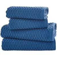 Brooklyn Hand Towel 2 Pack - Ocean, Cotton