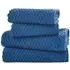 Brooklyn Hand Towel 2 Pack - Ocean, Cotton