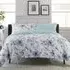 Cherry Blossom King Size Duvet Set - Green, Cotton