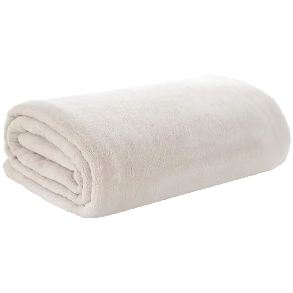 Coco Touch Throw - Almond, Polyester image
