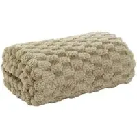 Featherstone Textured Throw - Putty