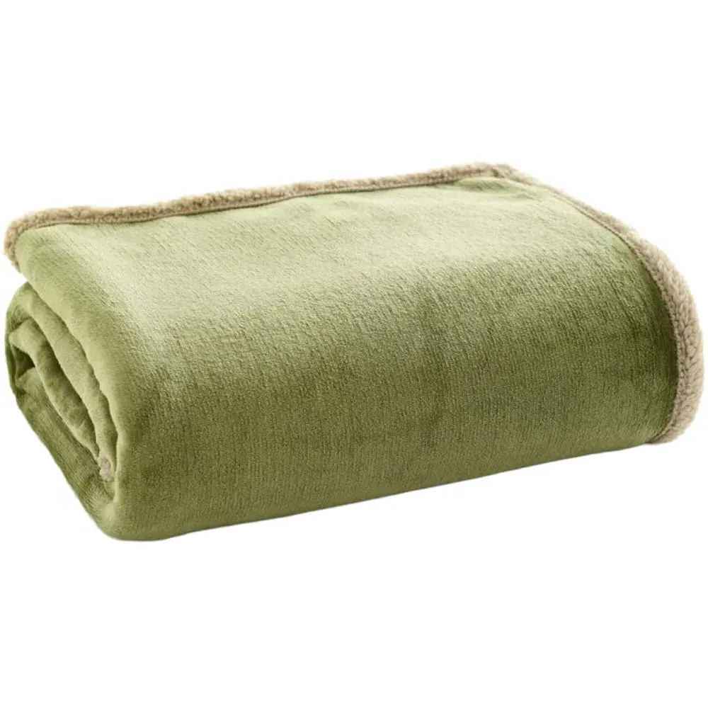 Hazelwood Throw - Sage, Polyester
