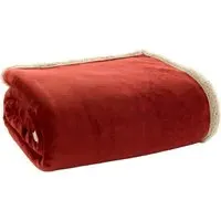 Hazelwood Throw - Wine, Polyester