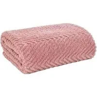 Hemsworth Throw - Pink, Polyester