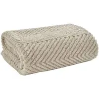 Hemsworth Throw - Silver, Polyester