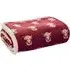 Highland Cows Sherpa Throw - Burgundy