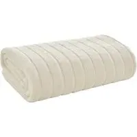 Hockley Throw - Cream, Faux Fur