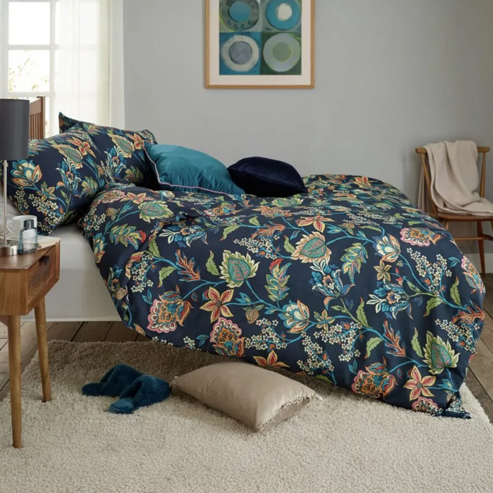 Jamboree King Size Navy Trail Duvet Set - Multi image