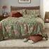 King Size Mushroom Duvet Set - Sage, Polycotton