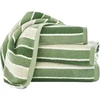 Madison Bath Sheet - Green, Cotton