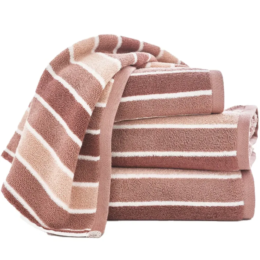 Madison Bath Towel - Pink, Cotton image