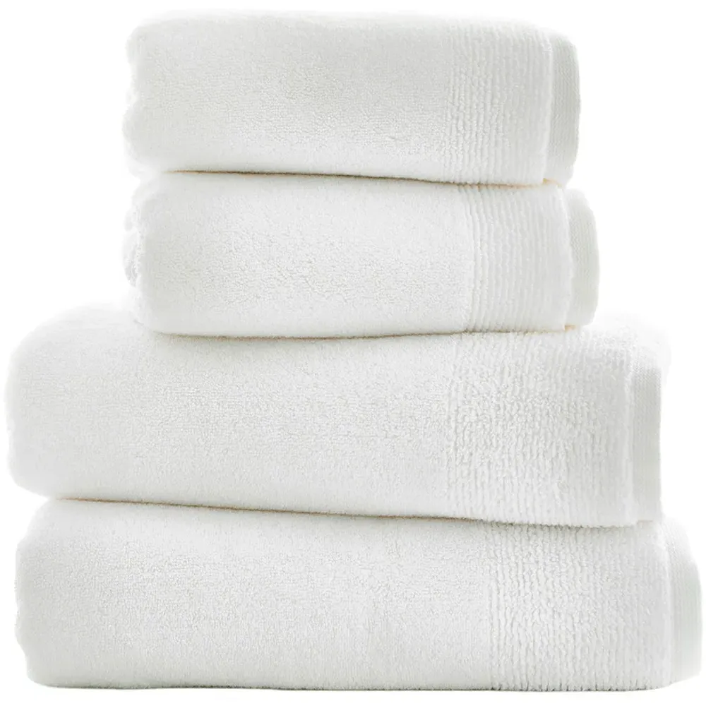 Palazzo Hand Towel 2 Pack - White, Cotton