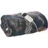 Peacocks Fleece Electric Heated Throw - Blue