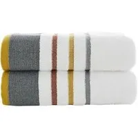 Portland Bath Sheet - Charcoal