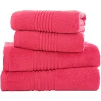 Quik Dri Hand Towel 2 Pack - Pink, Cotton