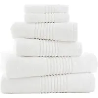Quik Dri Hand Towel 2 Pack - White, Cotton