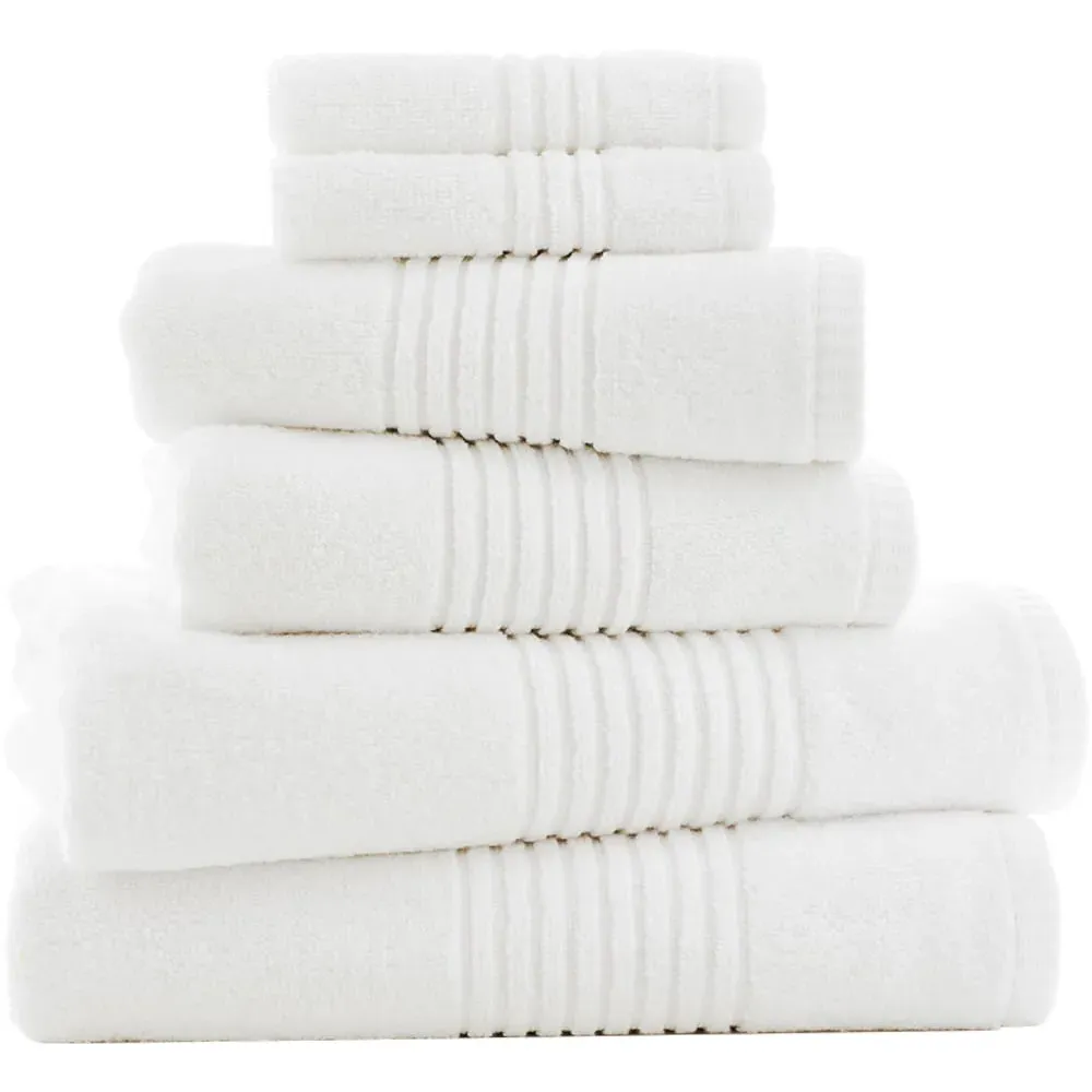 Quik Dri Hand Towel 2 Pack - White, Cotton