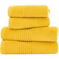 Quik Dri Hand Towel 2 Pack - Yellow, Cotton