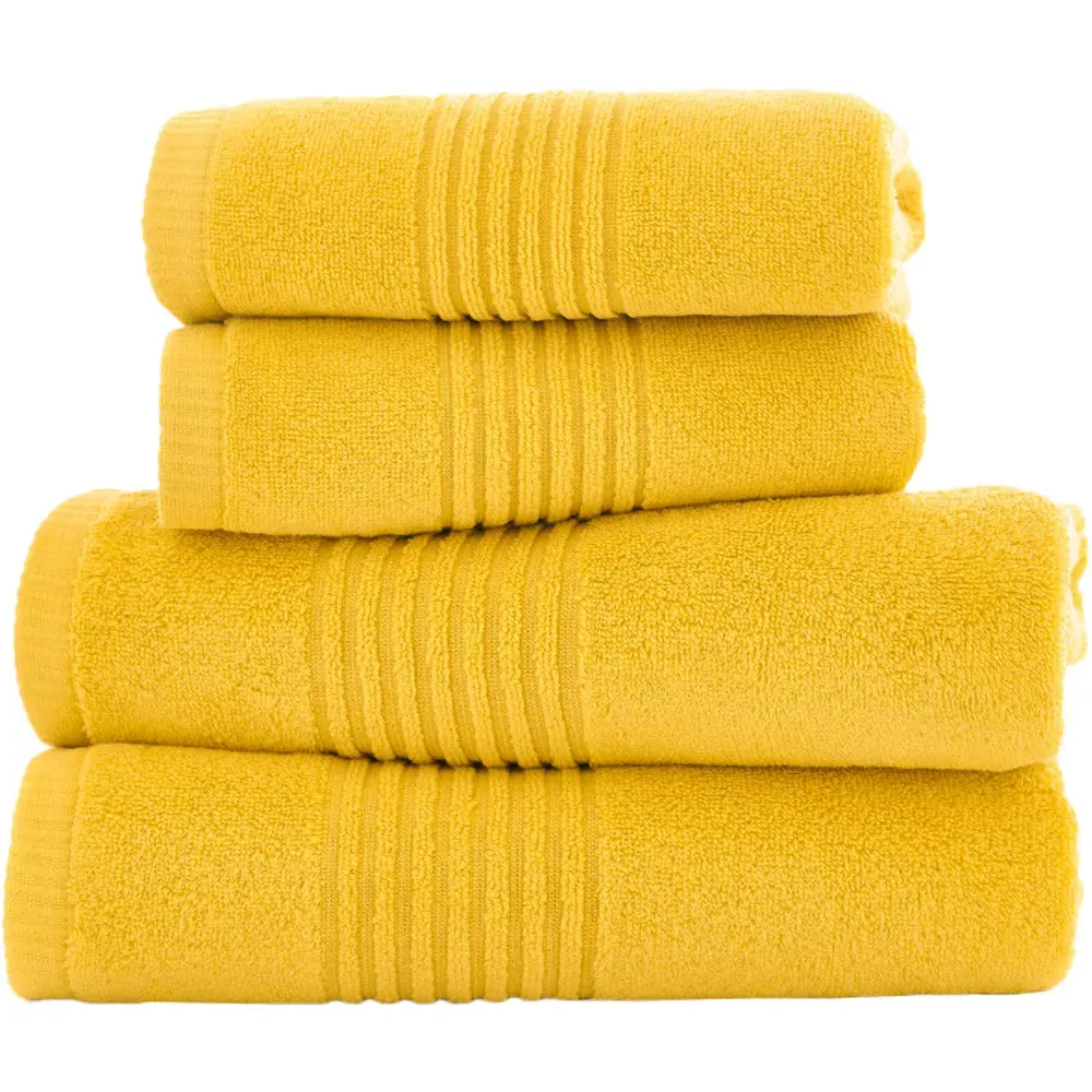 Quik Dri Hand Towel 2 Pack - Yellow, Cotton