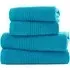 Quik Dri Sapphire Bath Sheet - Blue, Cotton