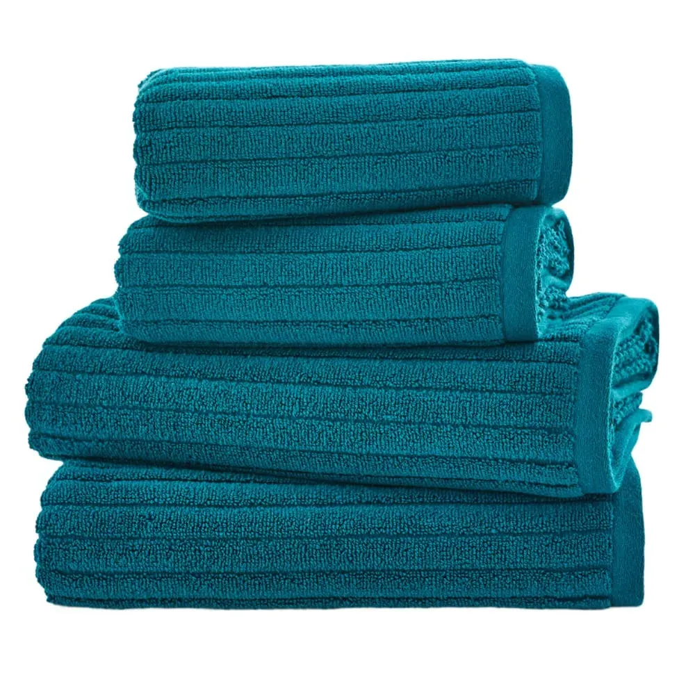 Rialto Bath Sheet - Green, Cotton