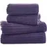 Rialto Bath Sheet - Purple, Cotton