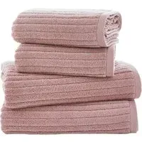 Rialto Hand Towel 2 Pack - Pink, Cotton
