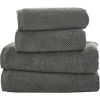 Romeo Bath Sheet - Charcoal