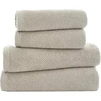 Romeo Bath Sheet - Cream, Cotton