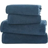 Romeo Bath Sheet - Navy, Cotton