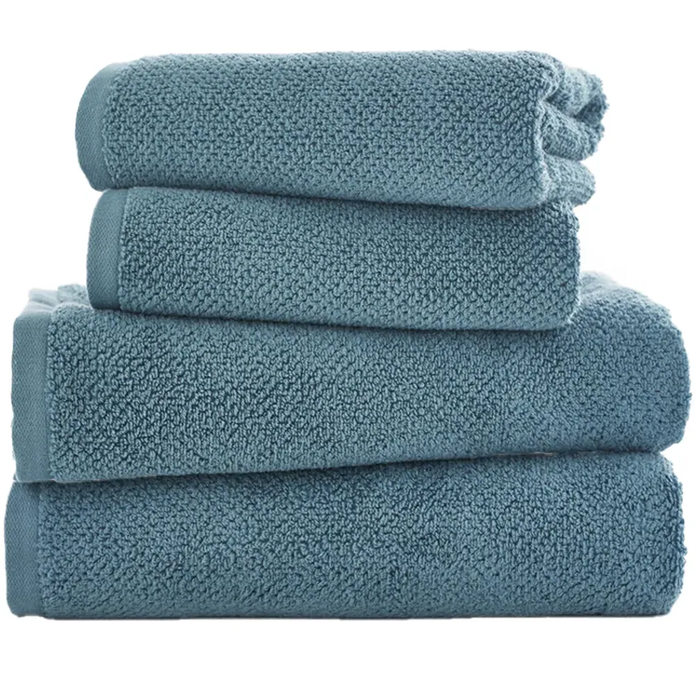 Romeo Bath Sheet - Petrol, Cotton